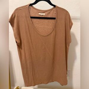 Madewell Brown Short Sleeve Tee